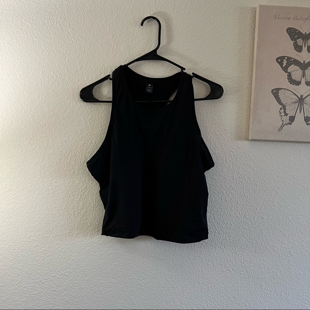 Sport Cropped Tanks Top